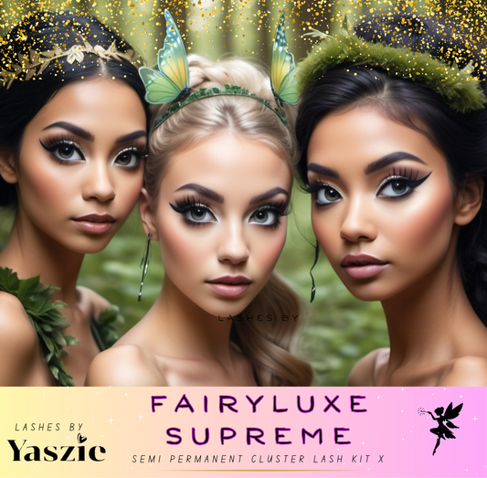 FairyLuxe Supreme Semi-Permanent Cluster Lash Kit