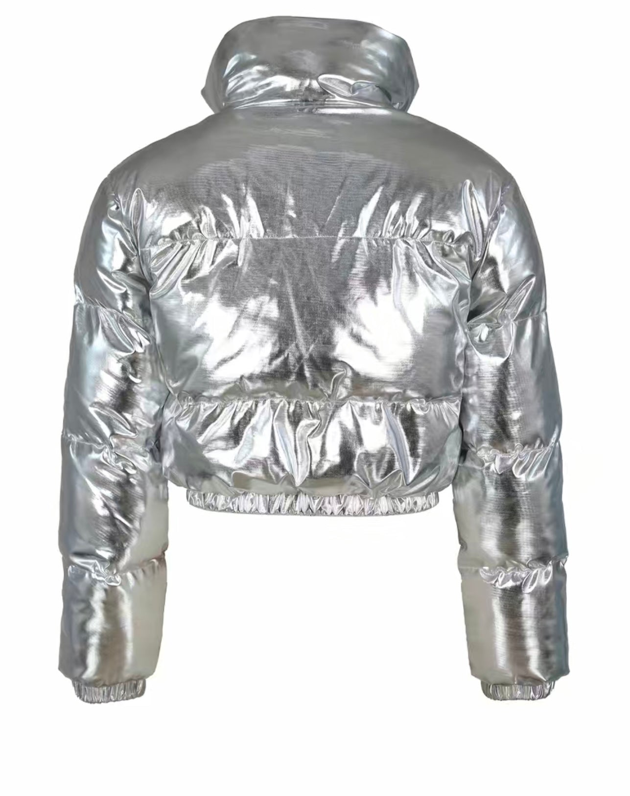 Puffer Jacket - Silver