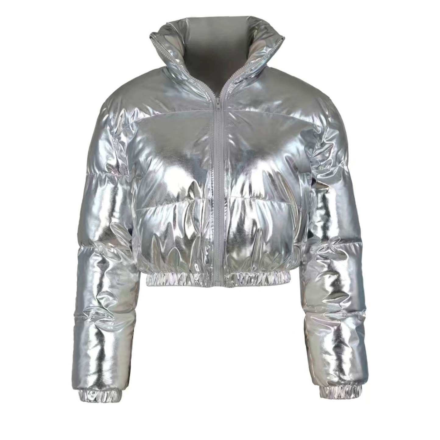 Puffer Jacket - Silver