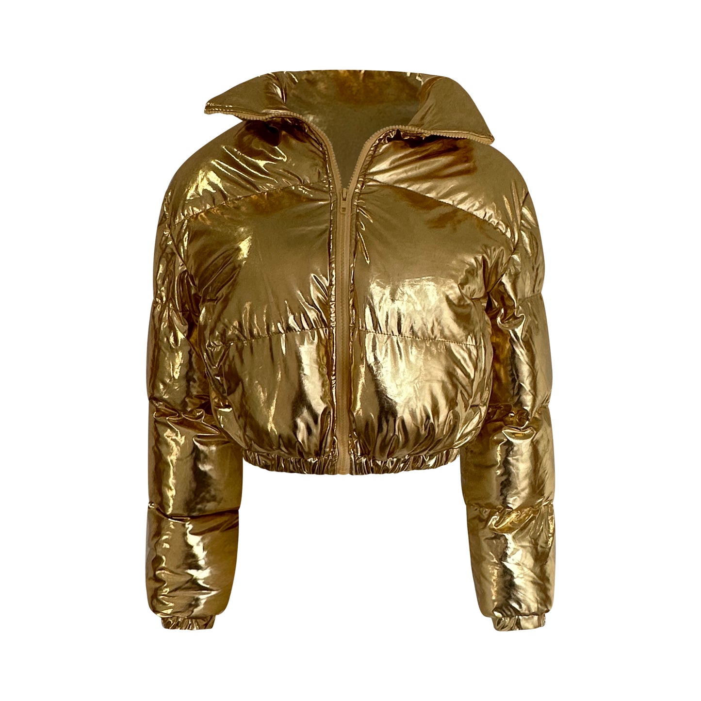 Puffer Jacket - Gold