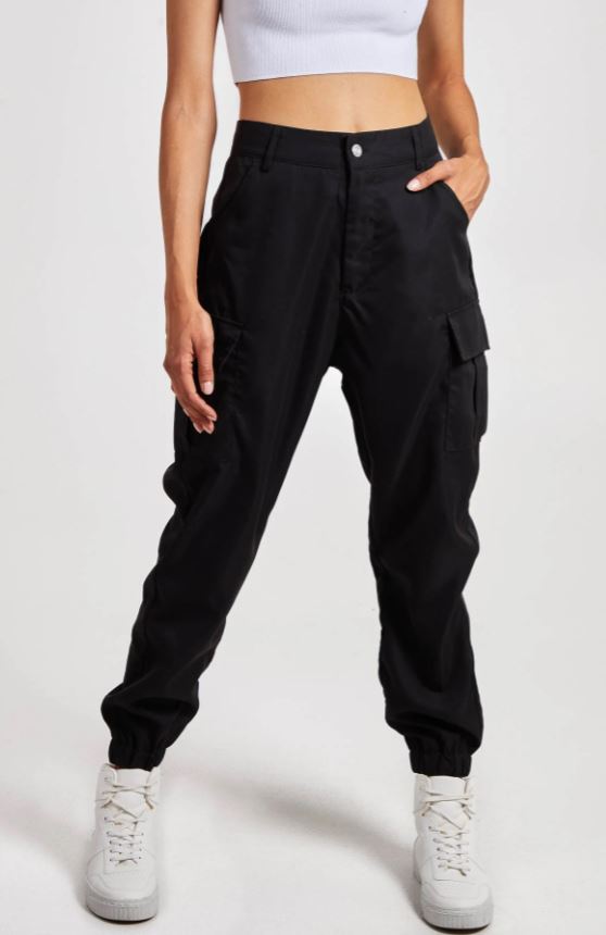 Cargo Trousers - Black