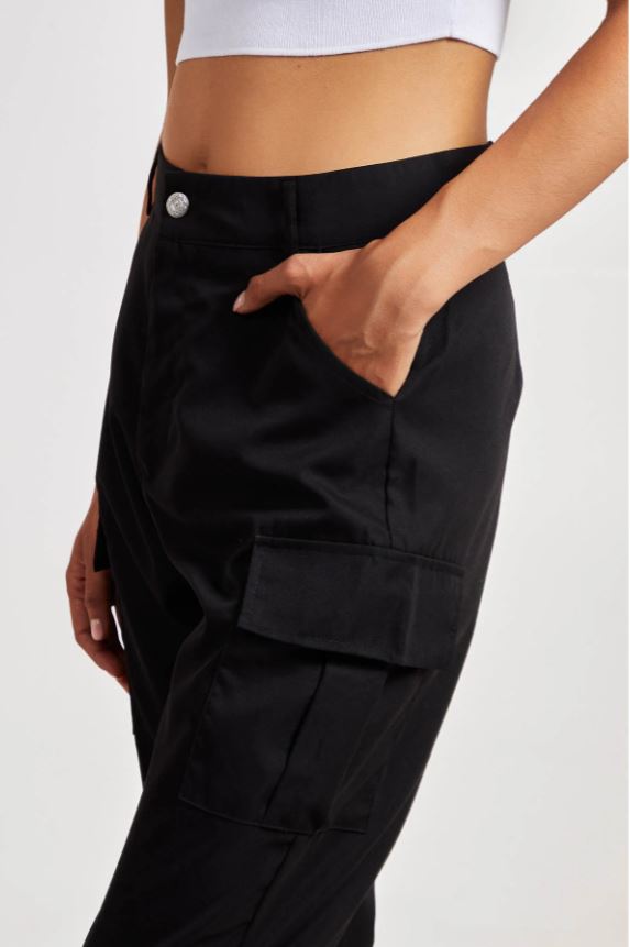 Cargo Trousers - Black